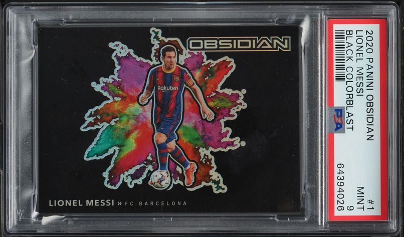 2011 Futera World Football Unique Memorabilia Gold Lionel Messi