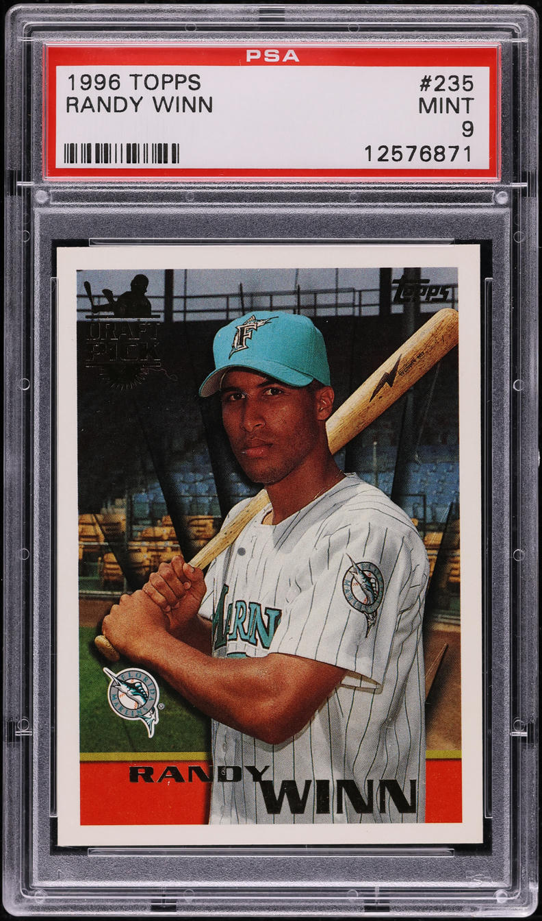 1996 Topps Randy Winn #235 PSA 9 MINT