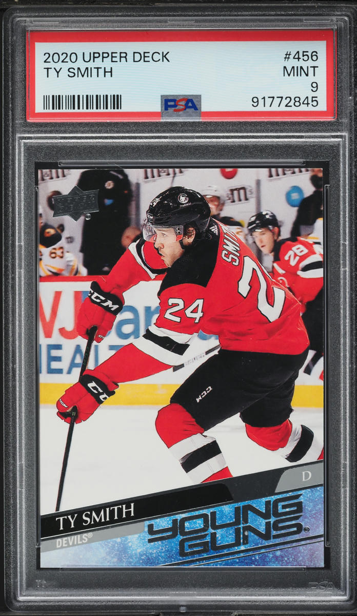2020 Upper Deck Young Guns Ty Smith ROOKIE #456 PSA 9 MINT