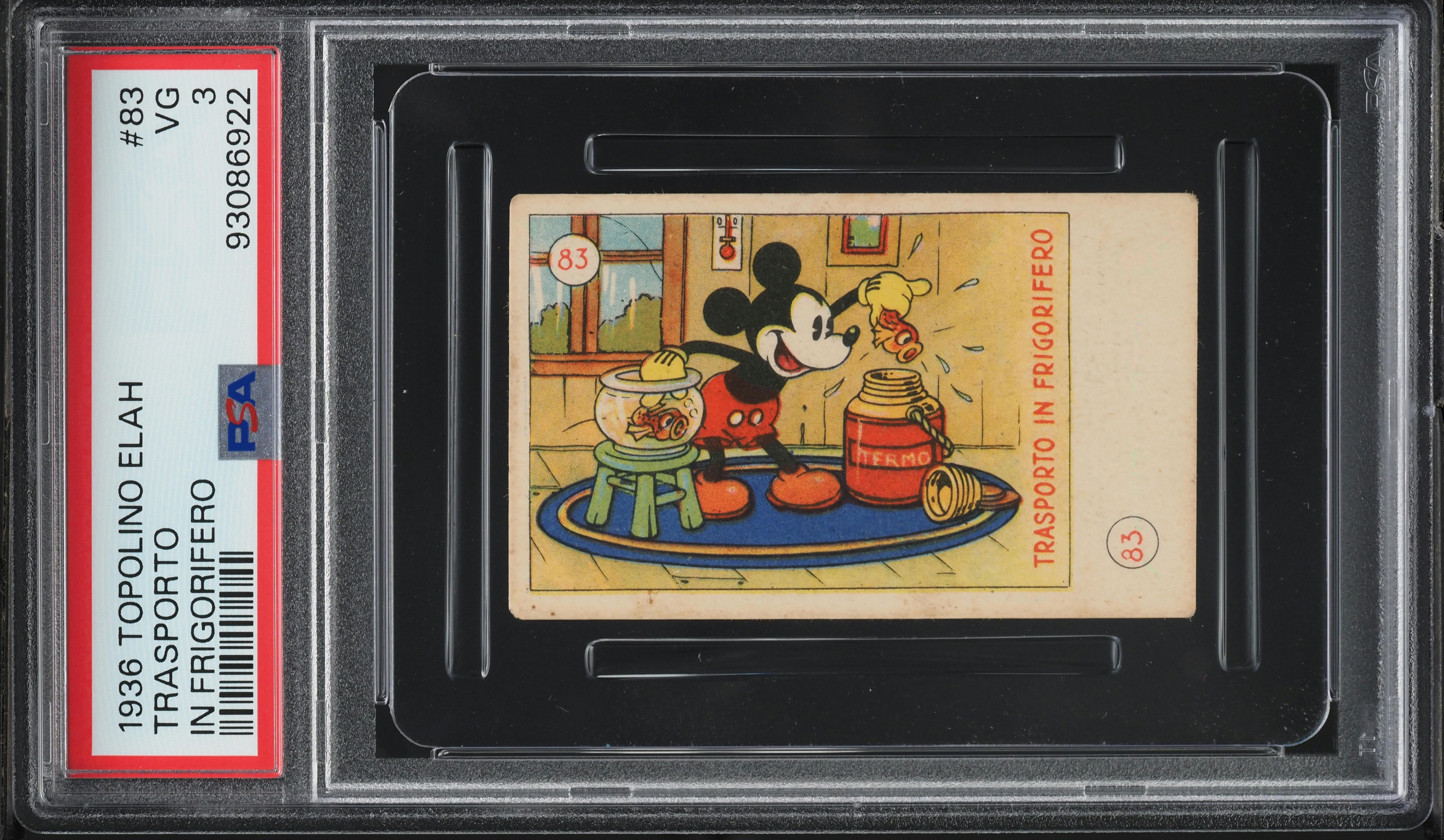 1936 Topolino Elah Premio Disney Candy Cards Trasporto In