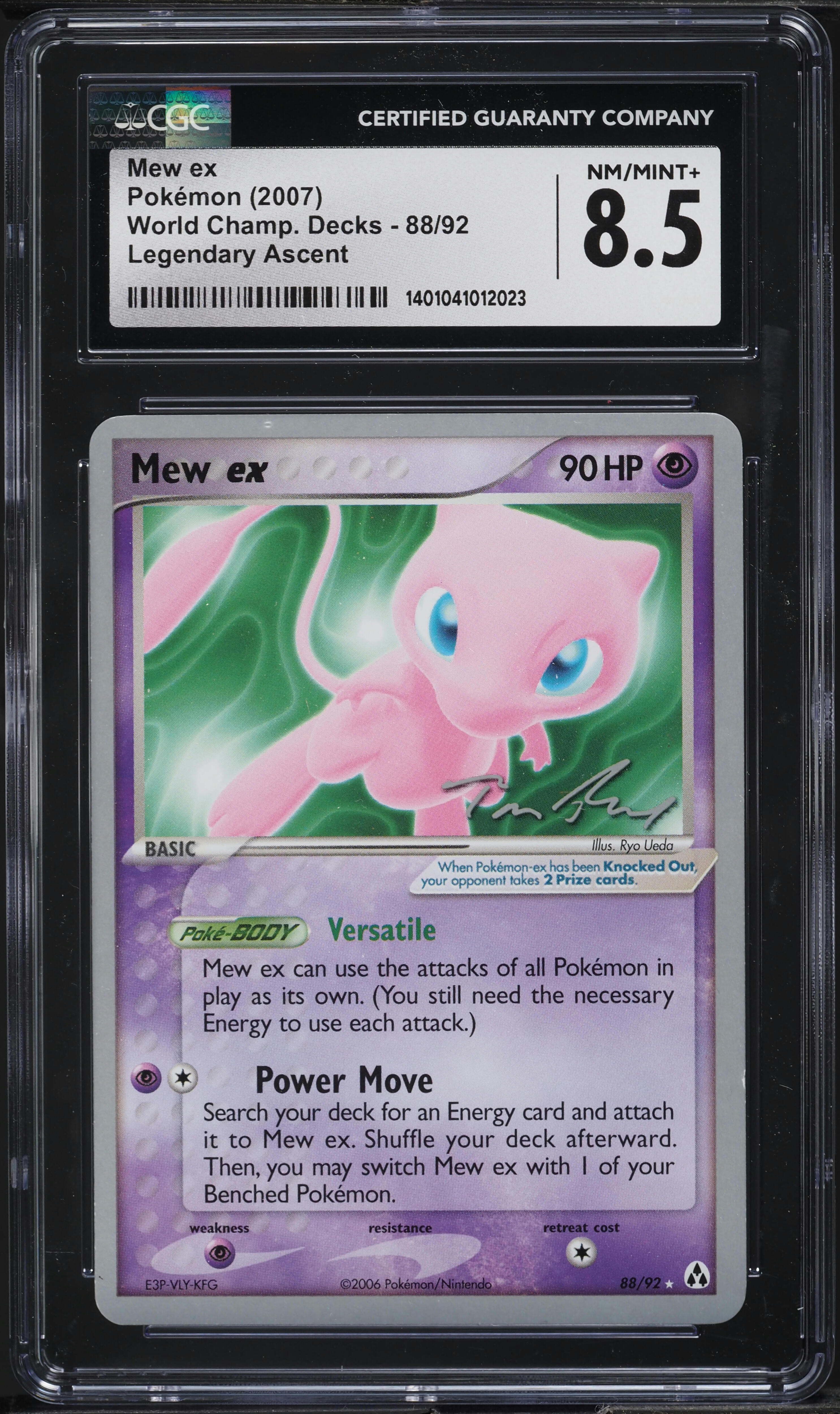 ポケカ 2007 World Championships Deck 2007 Pokemon World Championship Decks Legendary Ascent Tom Roos