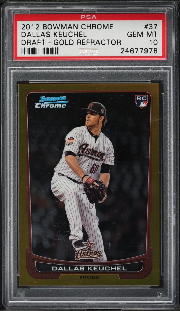 2012 Bowman Chrome Gold Refractor ダルビッシュ 有 50枚限定 RC Auto 