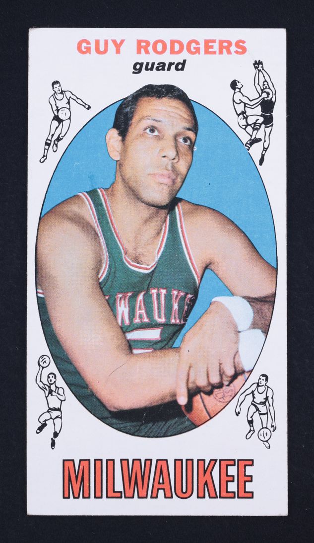 1969 Topps Basketball Guy Rodgers #38 MBA AUTH