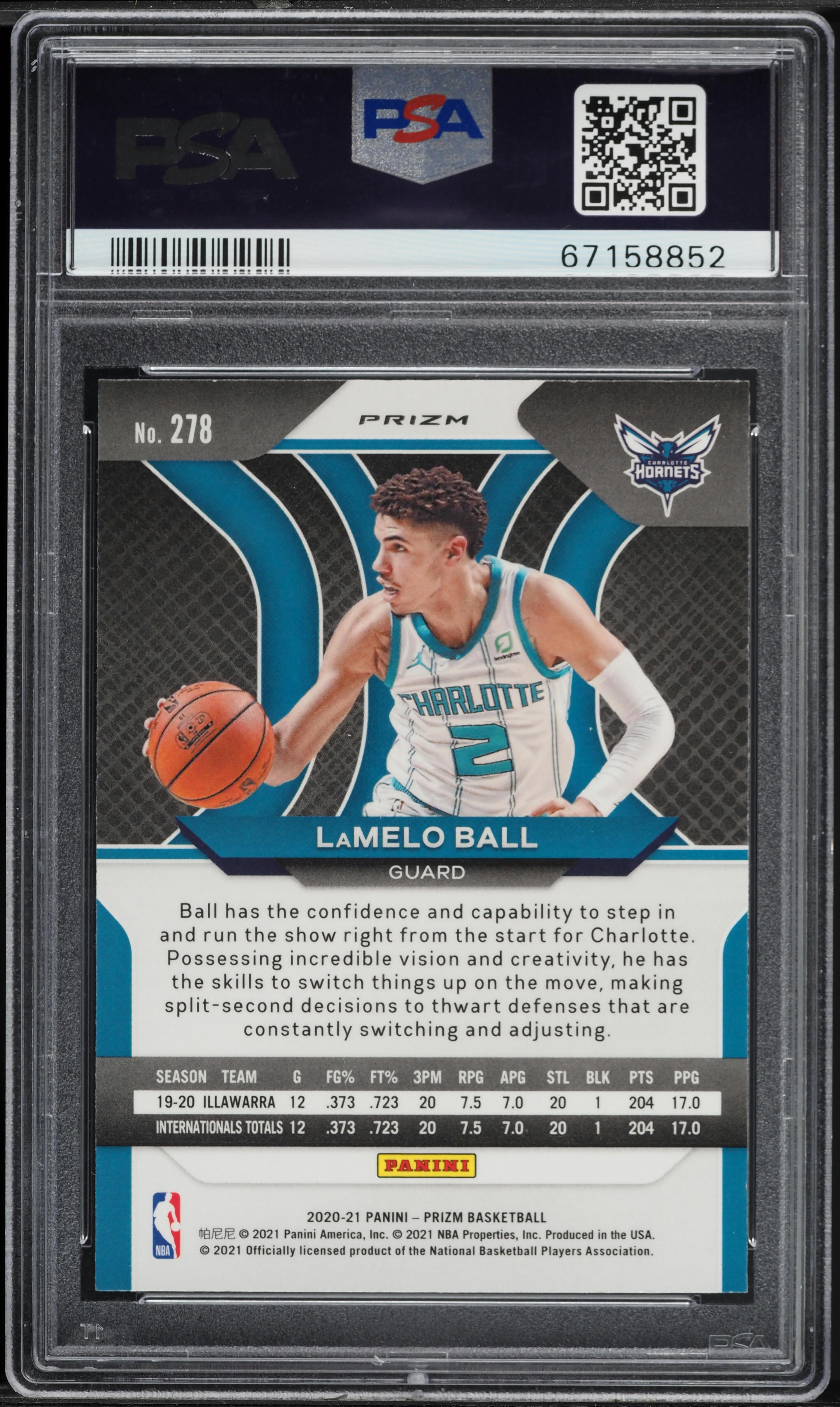 その他 PSA10 town RC Prizm Lamelo Ball NBA 2020 Panini Prizm Green LaMelo Ball ROOKIE #278 PSA 10 GEM MINT on