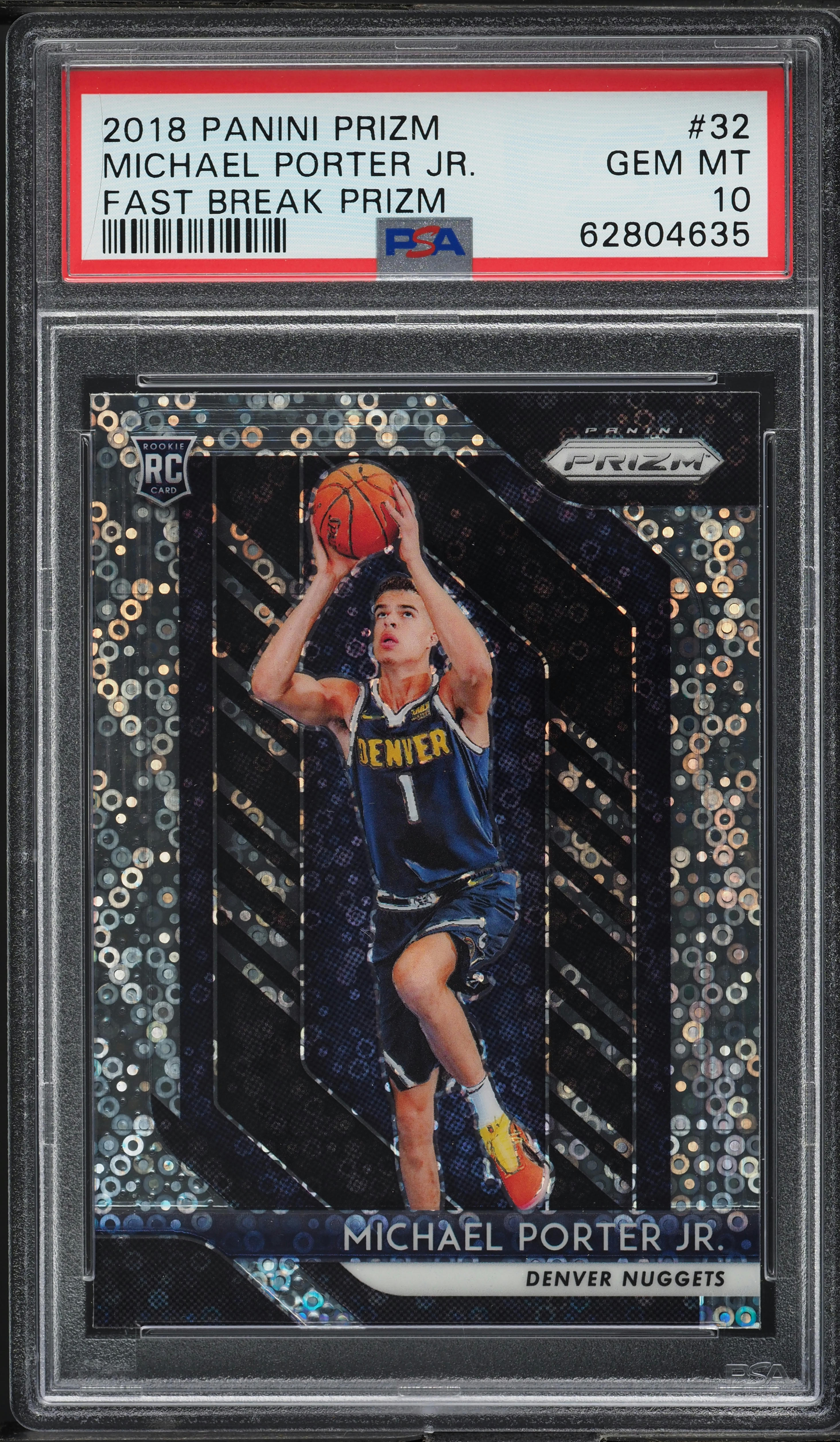 その他 Michael Porter Jr Optic PSA 10 RC Michael Porter Jr. RC Rookie Base Prizm PSA 10 GEM MINT | eBay