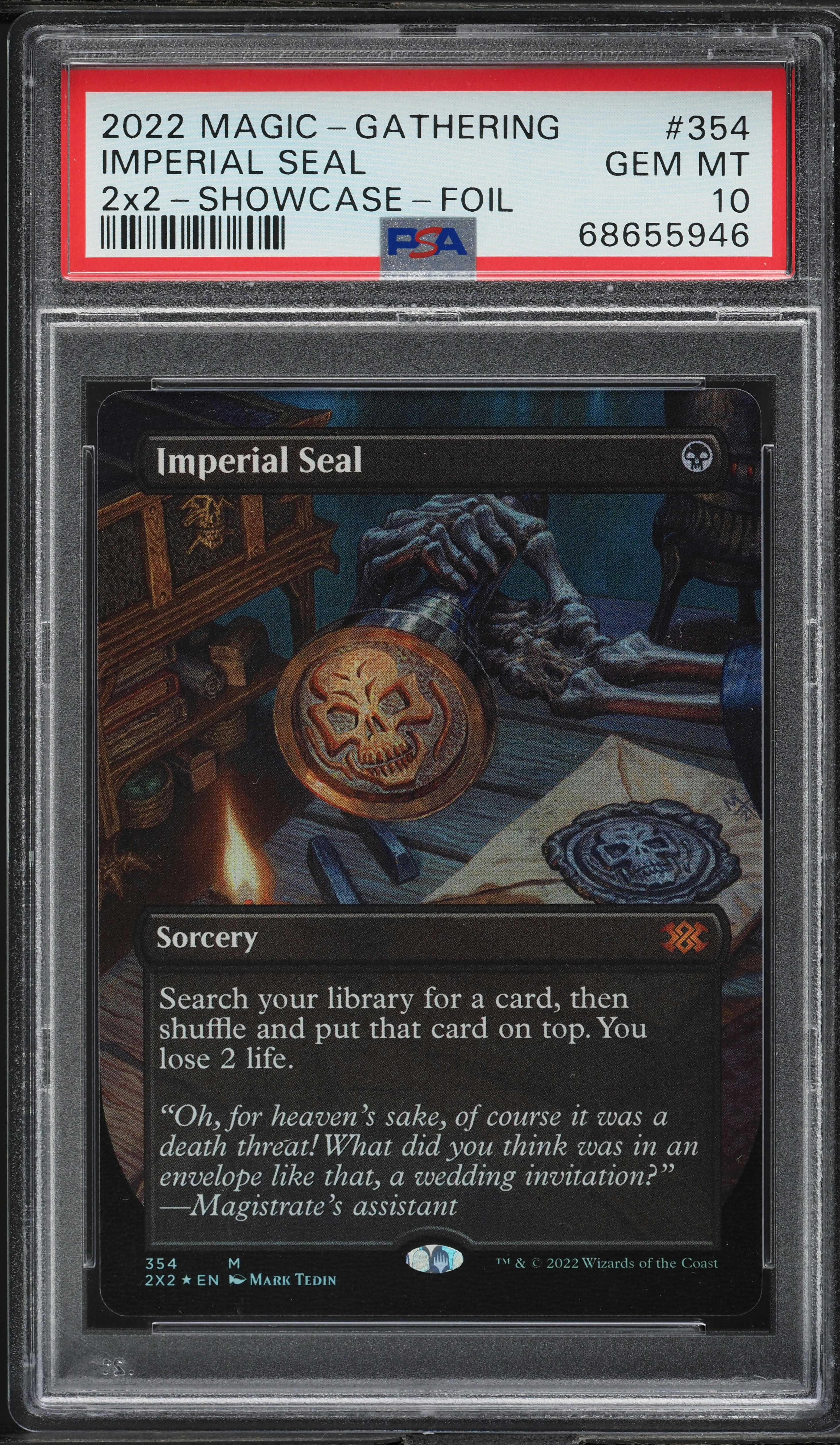 2022 Magic The Gathering MTG Double Masters Showcase Foil Imperial