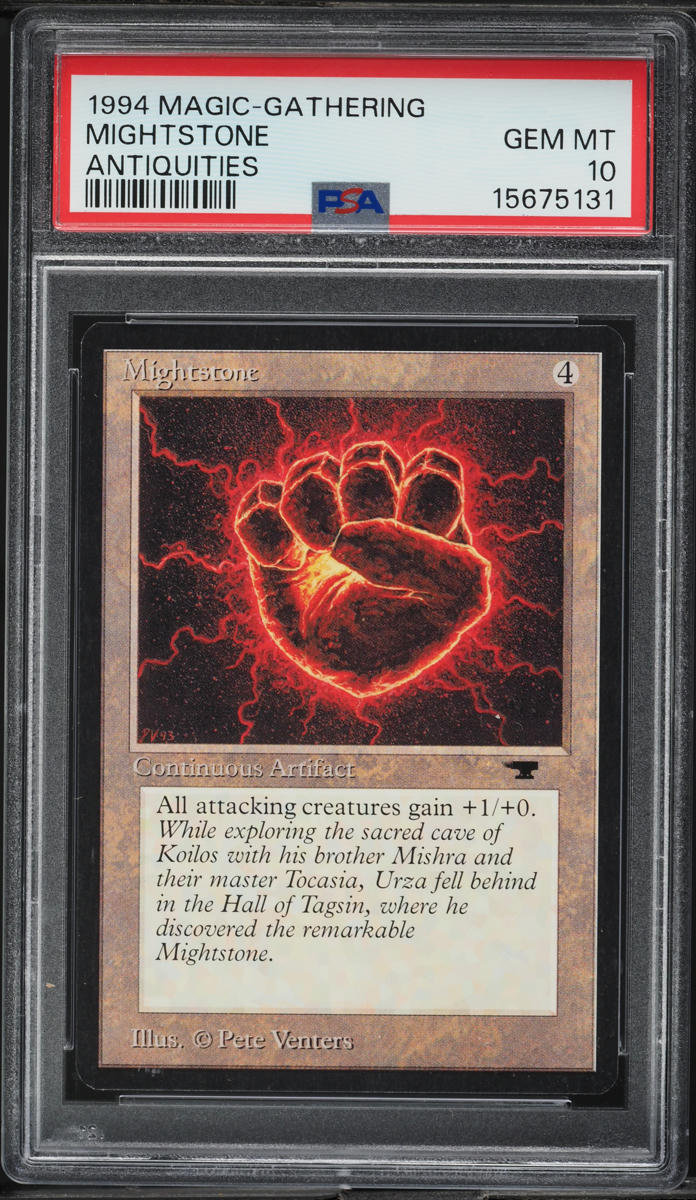 1994 Magic The Gathering MTG Antiquities Mightstone PSA 10 GEM MINT