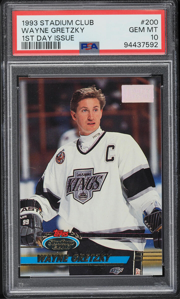1993 Stadium Club 1st Day Issue Wayne Gretzky #200 PSA 10 GEM MINT