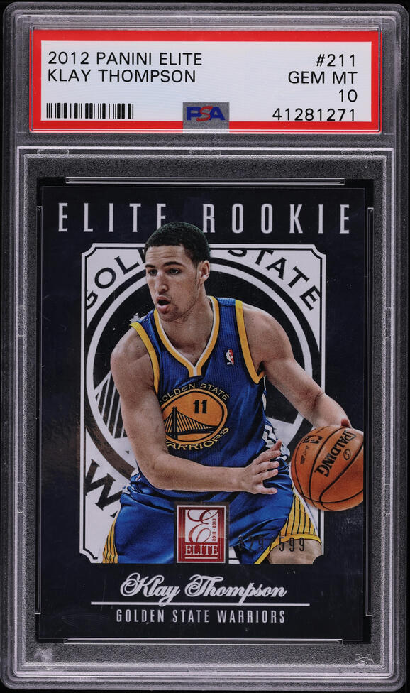 2012 Immaculate Collection Red Klay Thompson ROOKIE PATCH AUTO /25