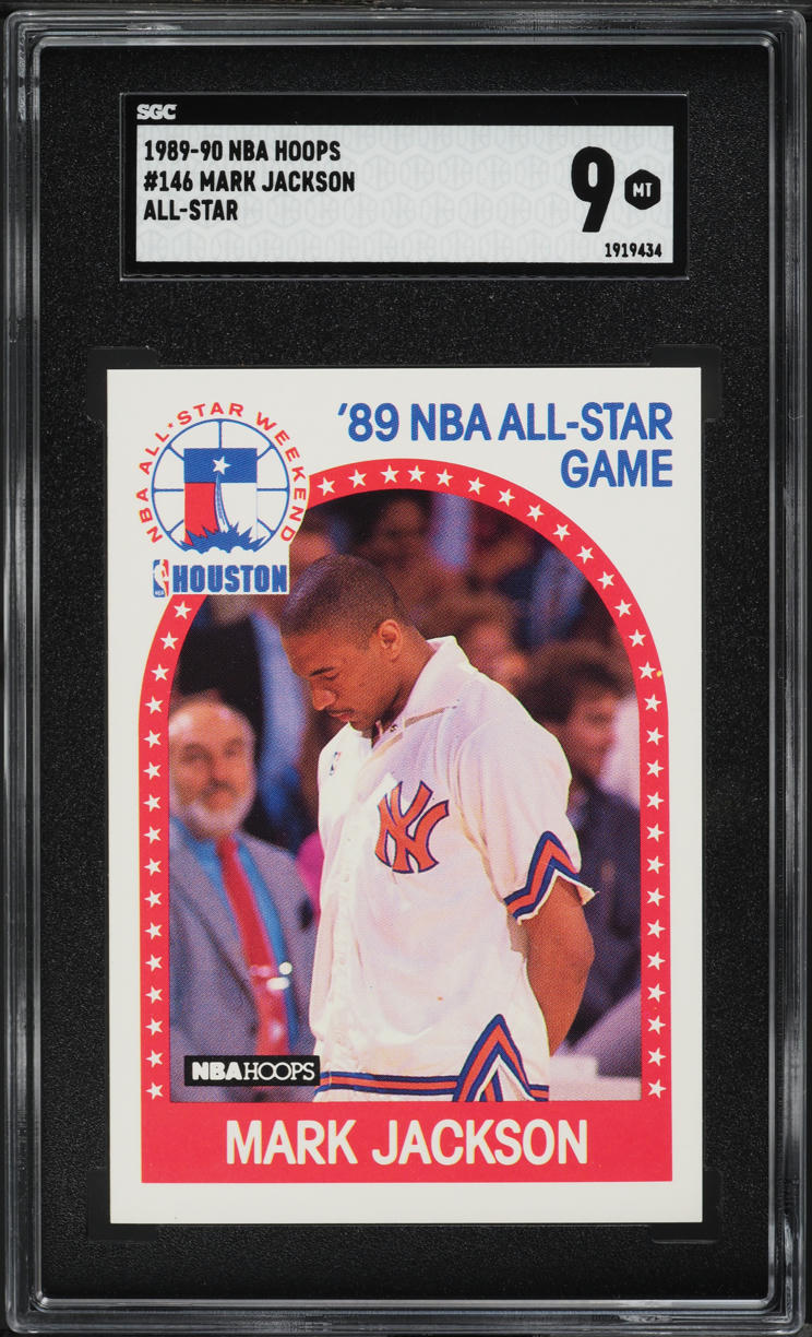 1989 Hoops Mark Jackson ALL-STAR #146 SGC 9 MINT