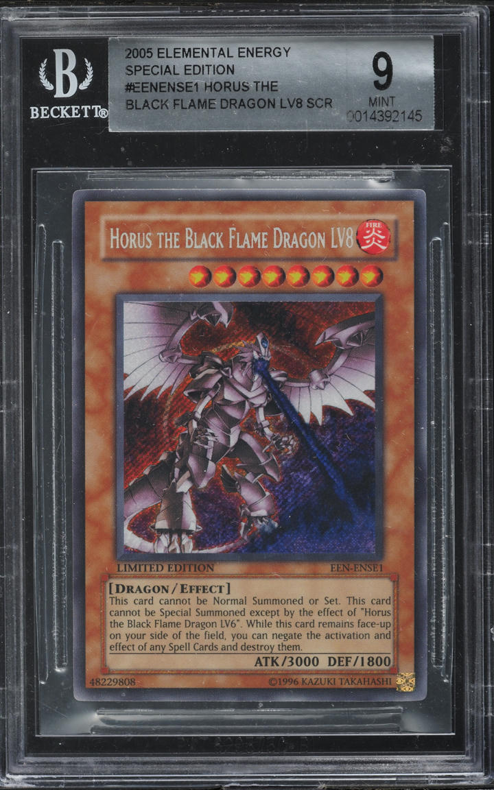 2005 Yu-Gi-Oh! Elemental Energy Special Ed Horus Black Flame
