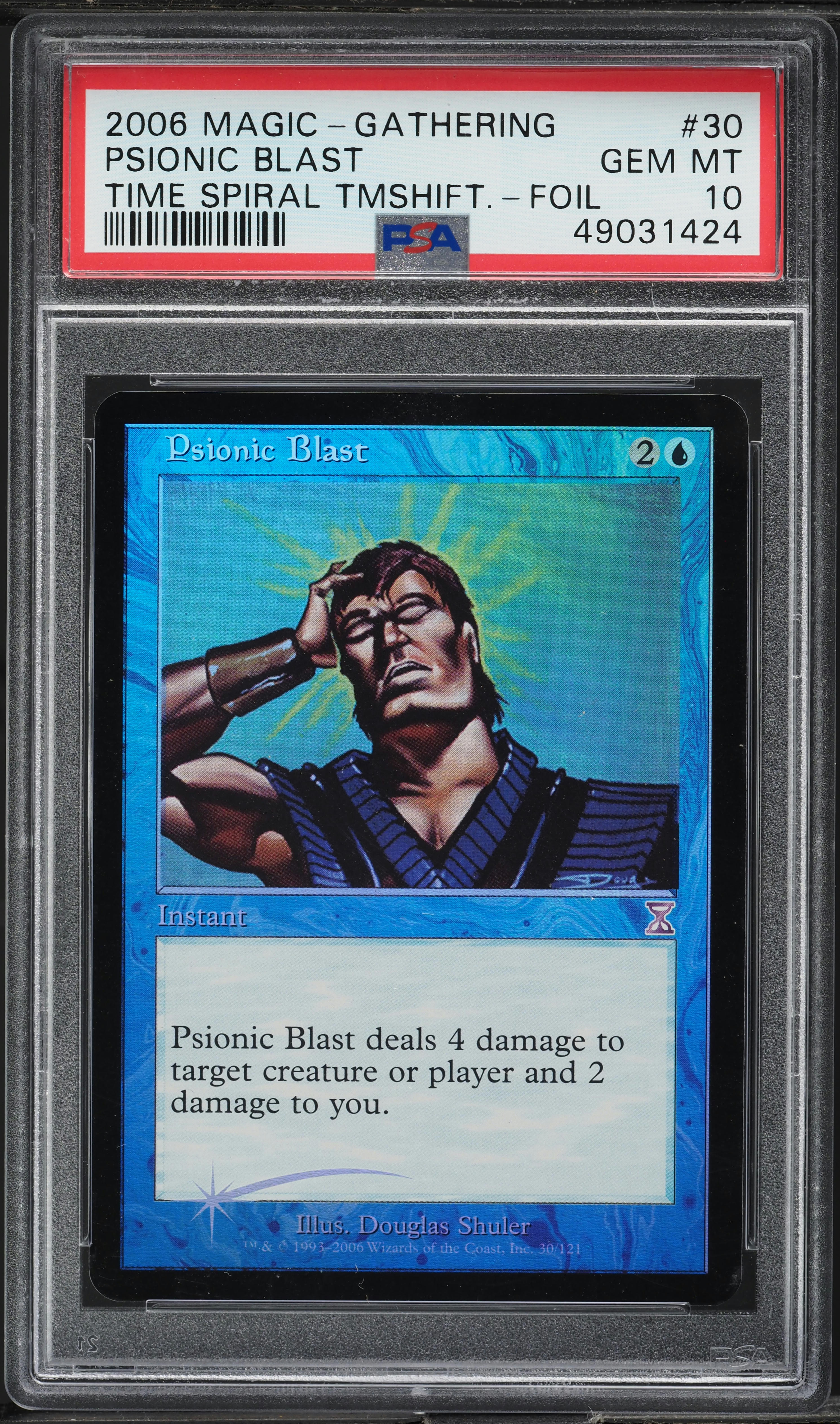 2006 Magic The Gathering MTG Time Spiral Timeshifted Foil Psionic