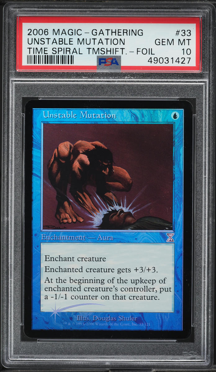 2006 Magic The Gathering MTG Time Spiral Timeshift Foil Unstable