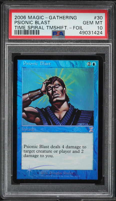 2006 Magic The Gathering MTG Time Spiral Timeshifted Foil Psionic