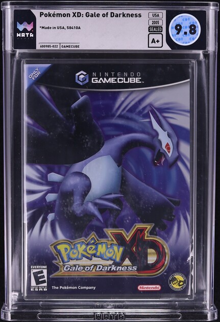 Pokemon XD: Gale Of Darkness (Nintendo Game Cube) WATA 9.8 A+