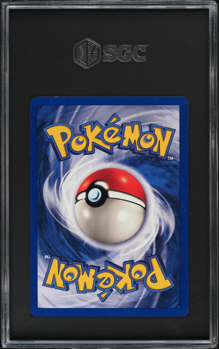 1999 Pokemon Base Set 1st Edition Holo Machamp #8 SGC 8 NM-MT