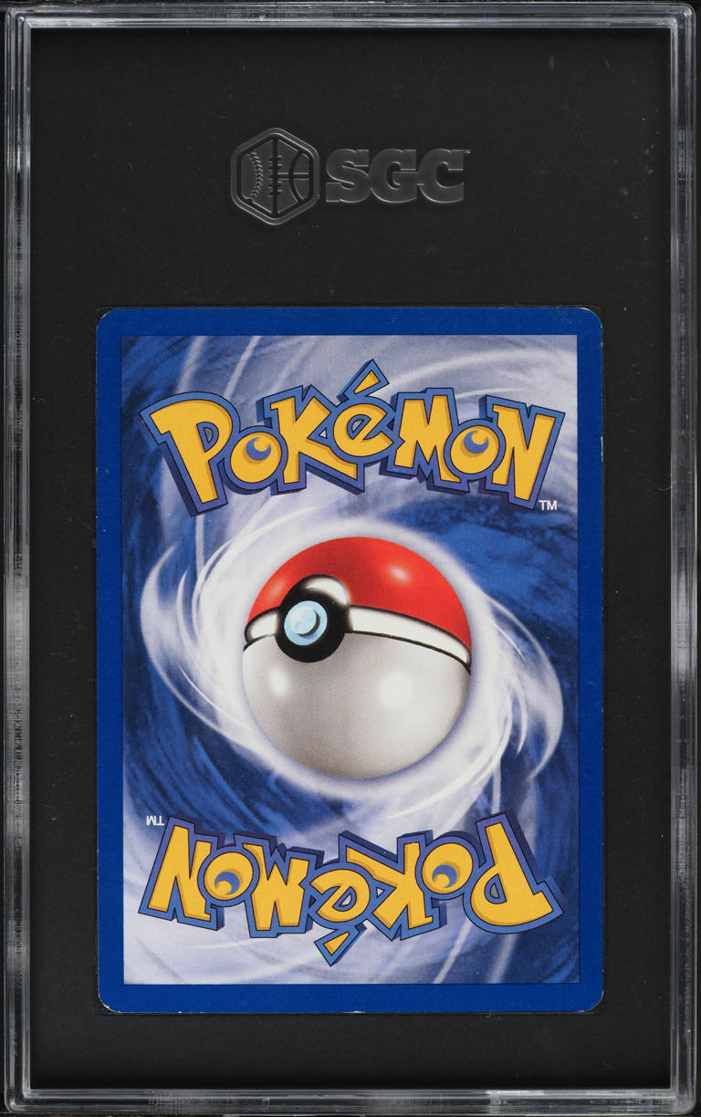 2000 Pokemon Team Rocket 1st Edition Charmander #50 SGC 8 NM-MT
