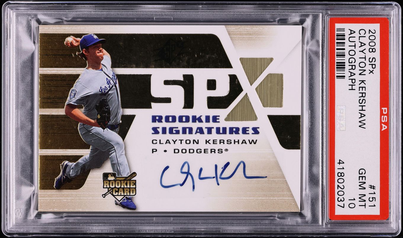 Clayton Kershaw Rookie Auto 【公式通販】