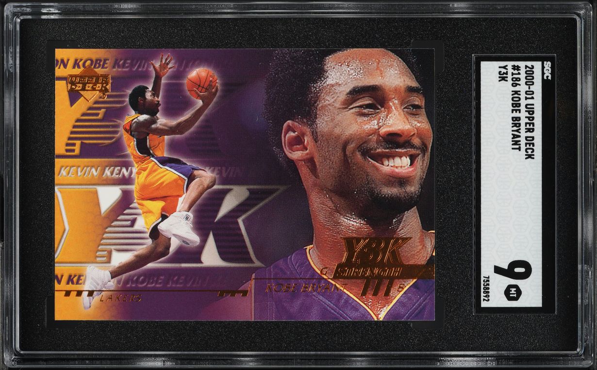2000 Upper Deck Y3k Kobe Bryant #186 SGC 9 MINT