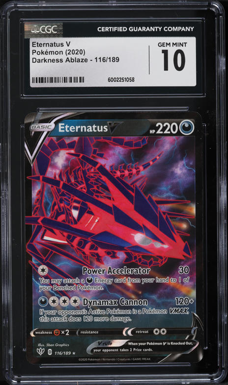 eternatus v pokemon card - - SWSH064 - Sword & Shield Black Star Promo Weakness Fighting 2 Resistance None None Retreat Cost 2021 Pokemon Sword & Shield