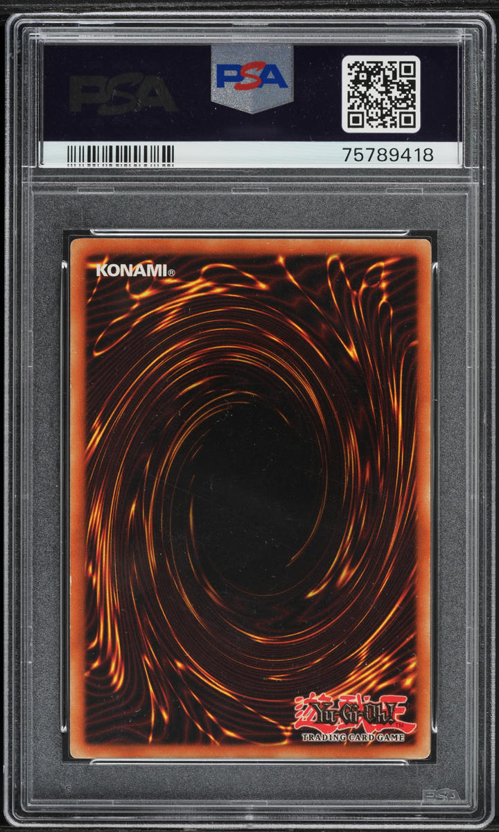 2002 Yu-Gi-Oh! Magic Ruler Black Pendant #MRL-003 PSA 9 MINT on