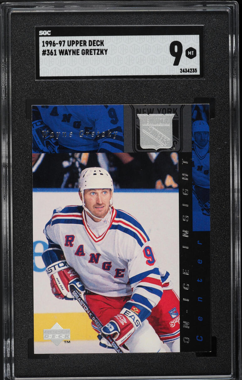 1996 Upper Deck Hockey Wayne Gretzky #361 SGC 9 MINT