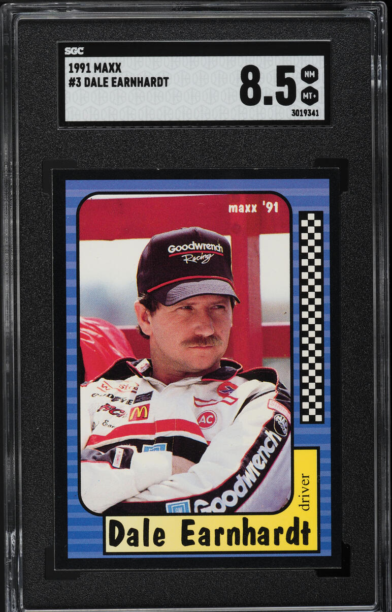 1991 Maxx Dale Earnhardt #3 SGC 8.5 NM-MT+
