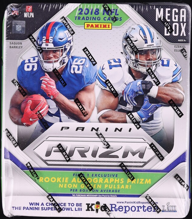 2018 Panini Prizm Football Sealed Mega Box Josh Allen Lamar Jackson ROOKIE?