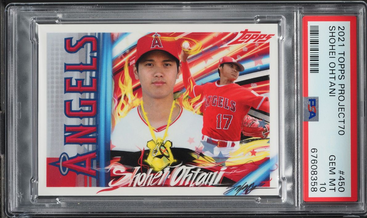 Topps Project70 #547 Shohei Ohtani 大谷翔平 ポケモンカード風 Topps