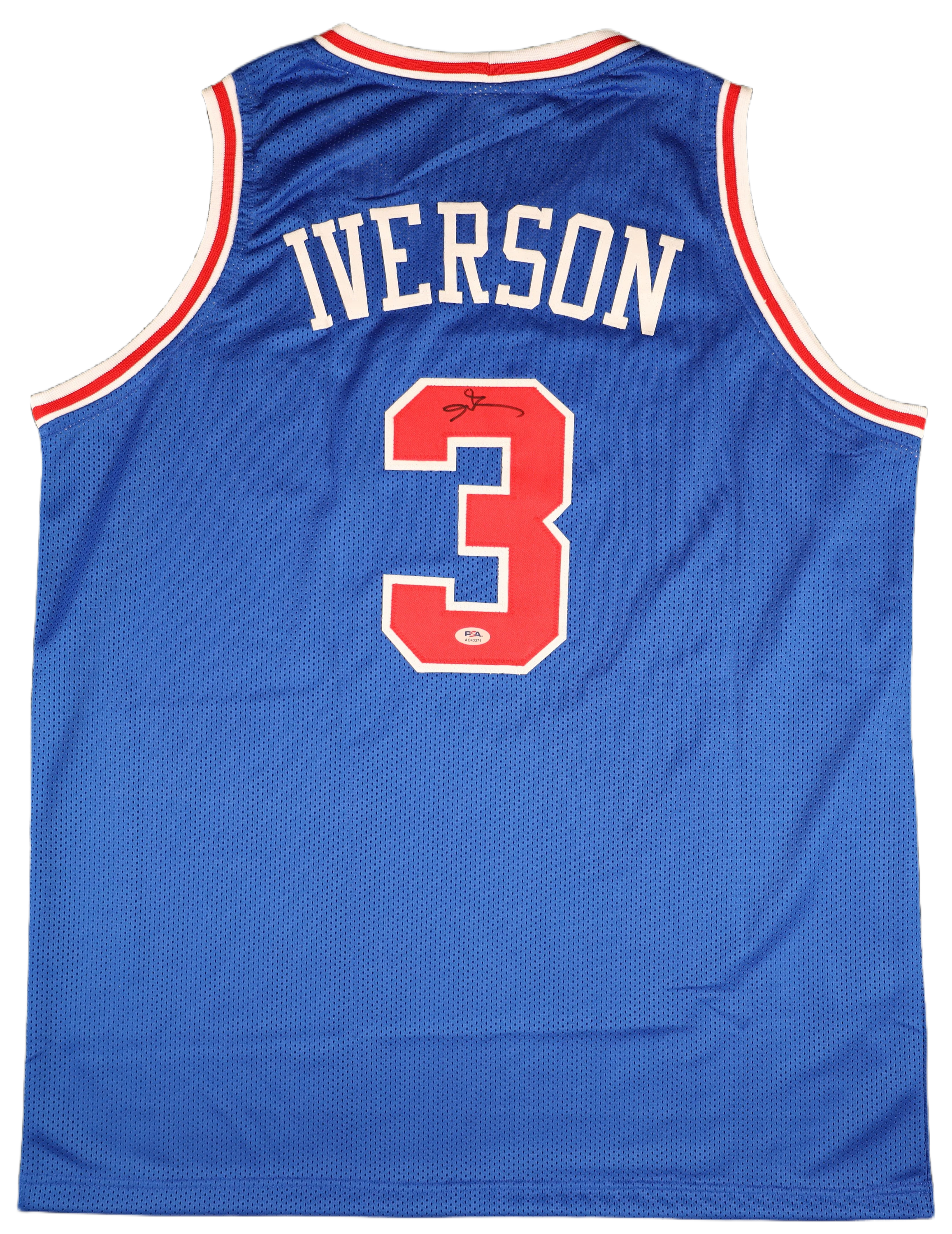 Allen Iverson 76ers Signed Jersey - PSA/DNA on Fanatics Collect