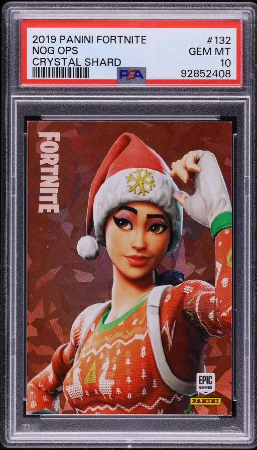 2019 Panini Fortnite Series 1 Crystal Shard Nog Ops #132 PSA 10 GEM MINT on  Fanatics Collect