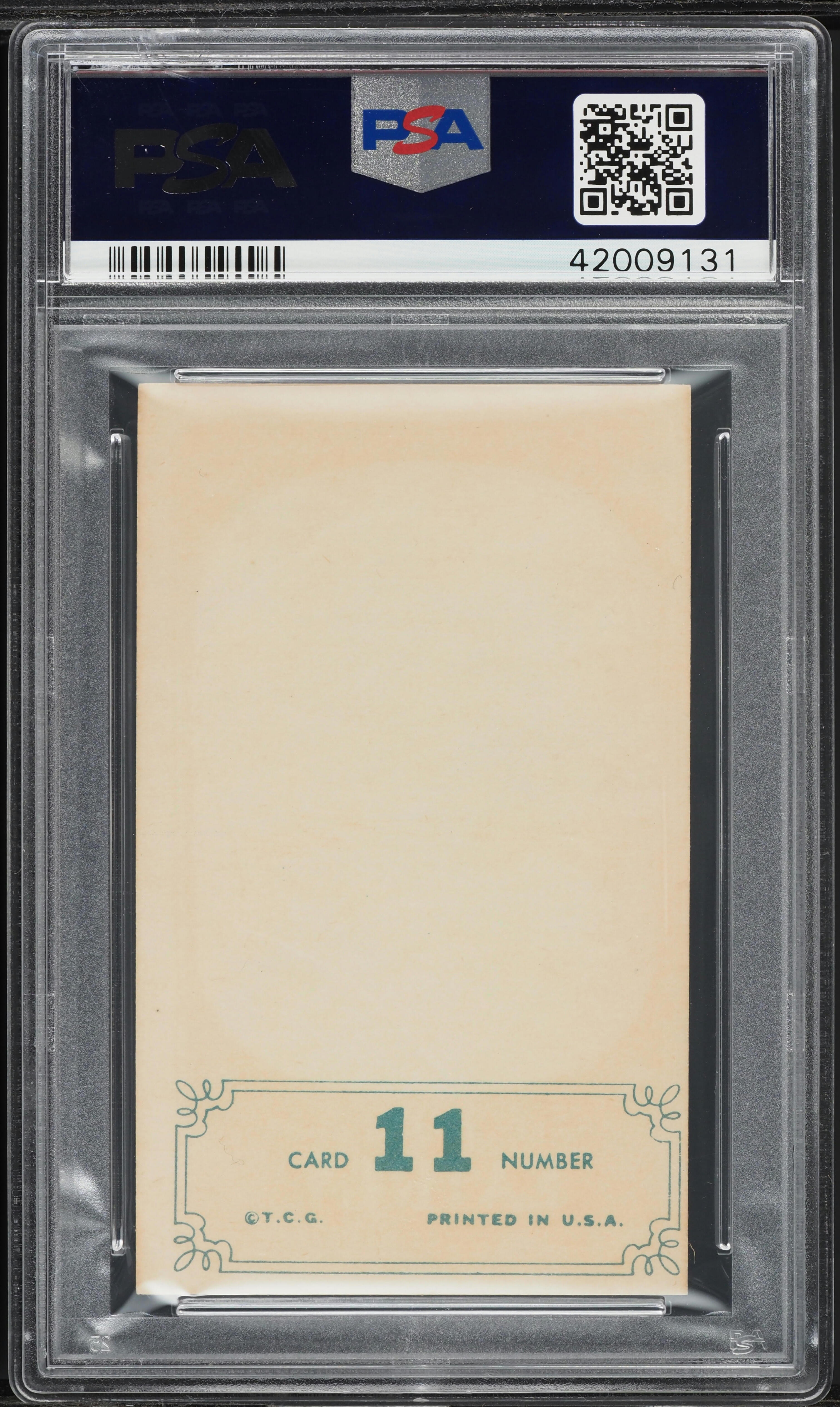 1965 Topps Embossed Mickey Mantle #11 PSA 5 EX on Fanatics Collect