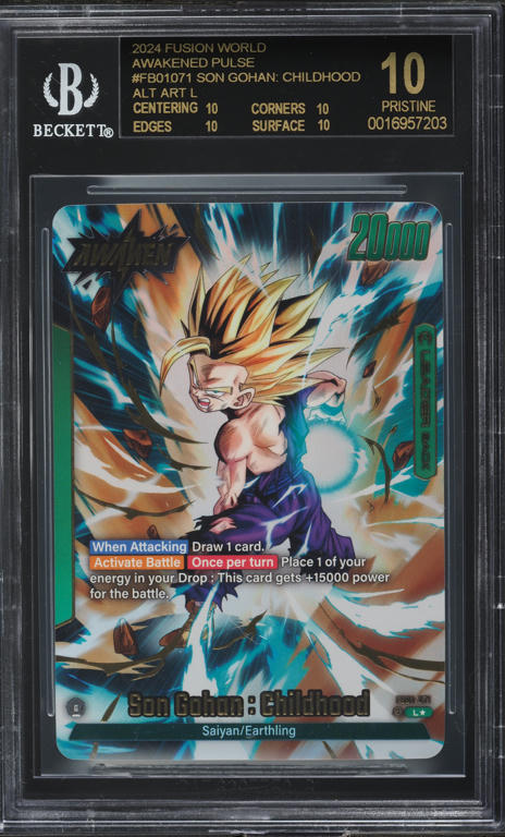 2024 DBS Fusion World Tournament Promo 04 Winner Son Gohan: GT