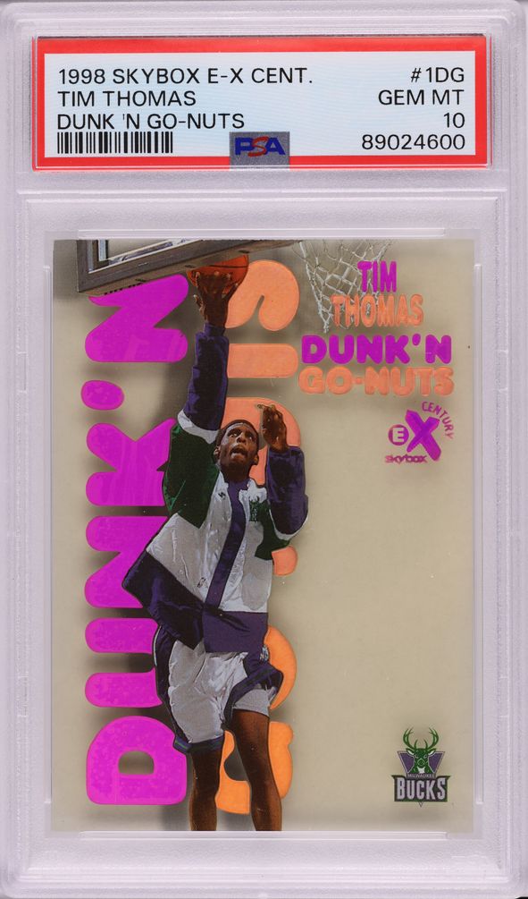 1998 Skybox E-X Century Dunk 'N Go-Nuts Kobe Bryant #6DG PSA 10