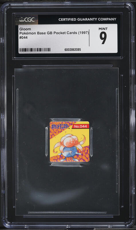 1997 Pokemon Japanese Anime GB Pocket Cards Gloom #44 CGC 9 MINT