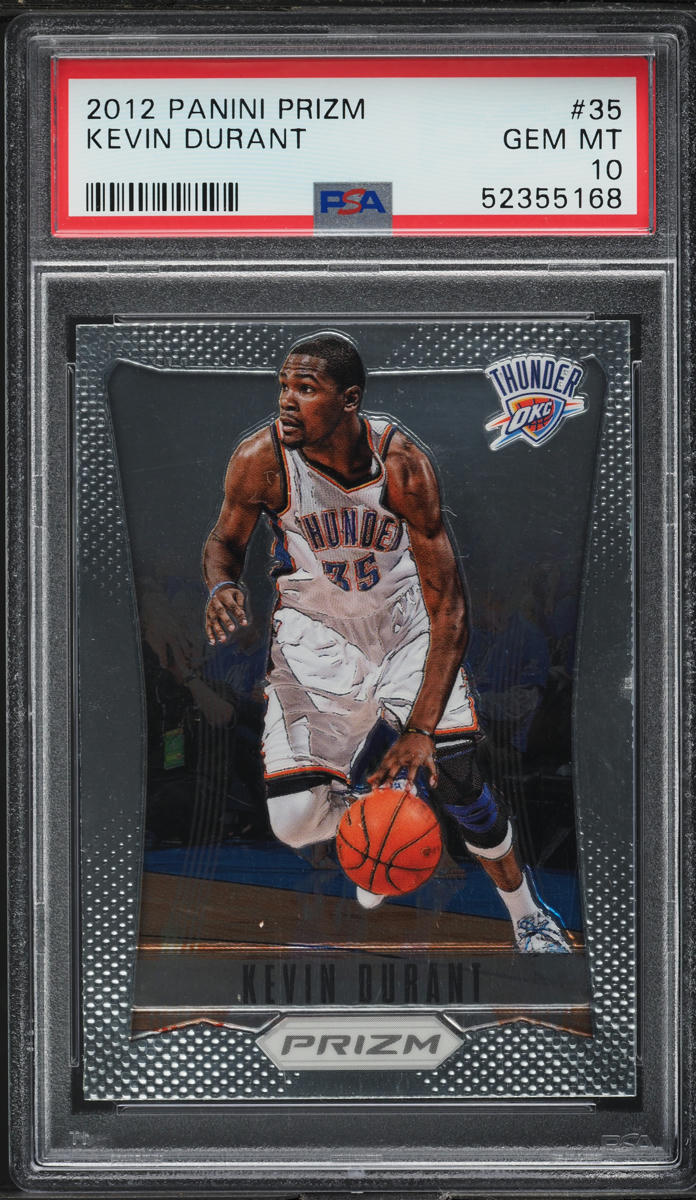 2012 Panini Prizm Kevin Durant #35 PSA 10 GEM MINT