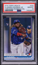 【psa10】2019 topps guerrero jr.ルーキーカード 2019 Topps Chrome Refractor Vladimir Guerrero Jr. ROOKIE #201 PSA