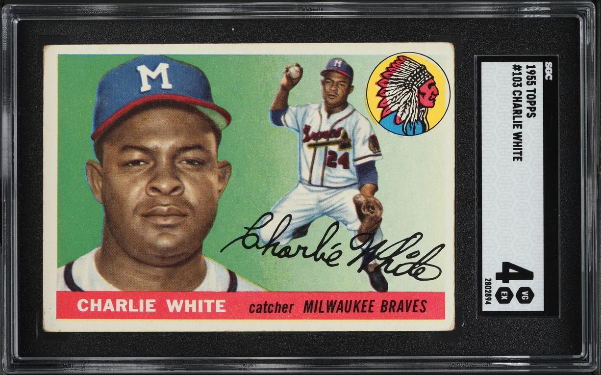 1955 Topps Charlie White #103 SGC 4 VGEX