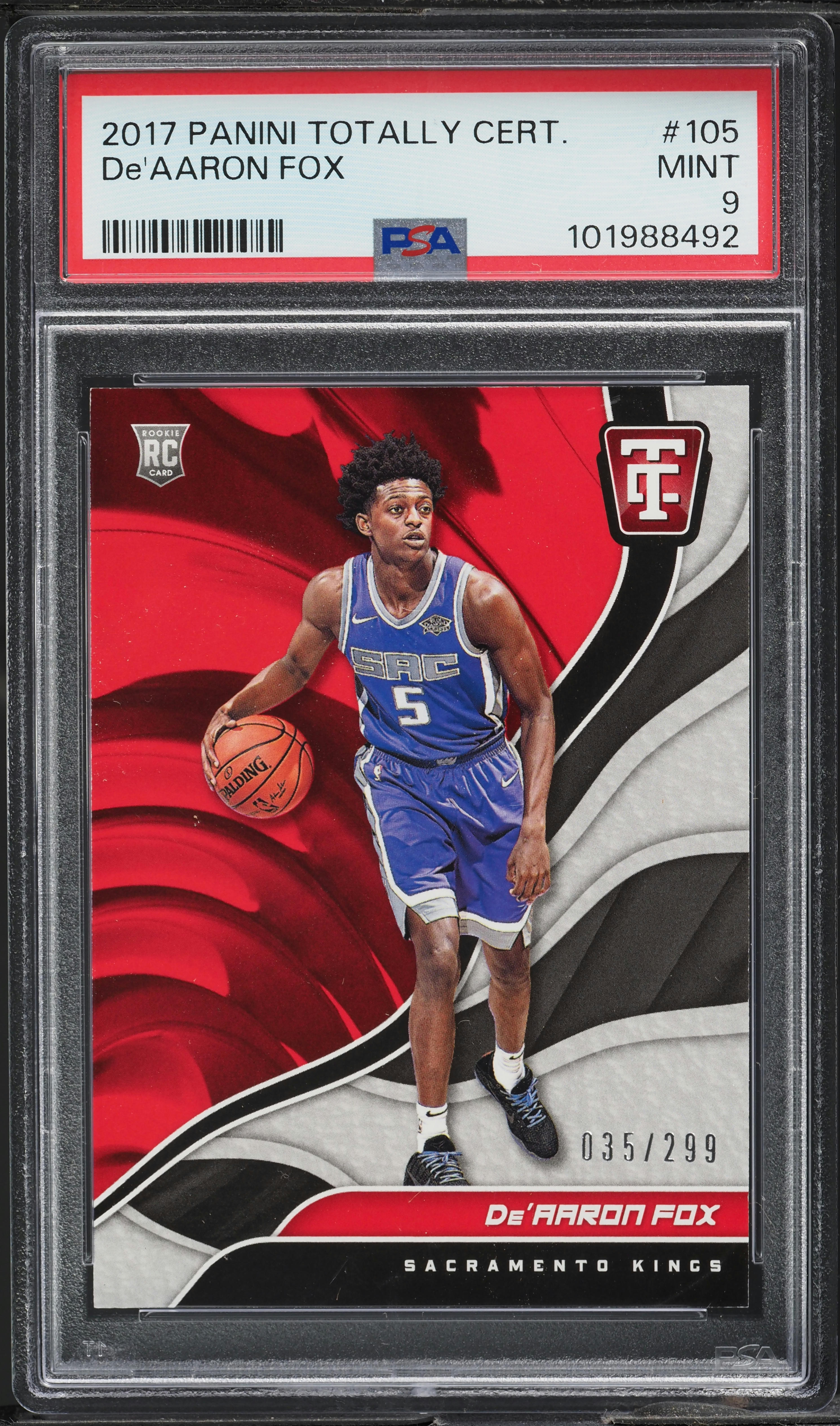 PANINI TOTALLY2017-18ディアロンフォックス Amazon.com: 2017-18 Panini Donruss Basketball #196 De'Aaron Fox
