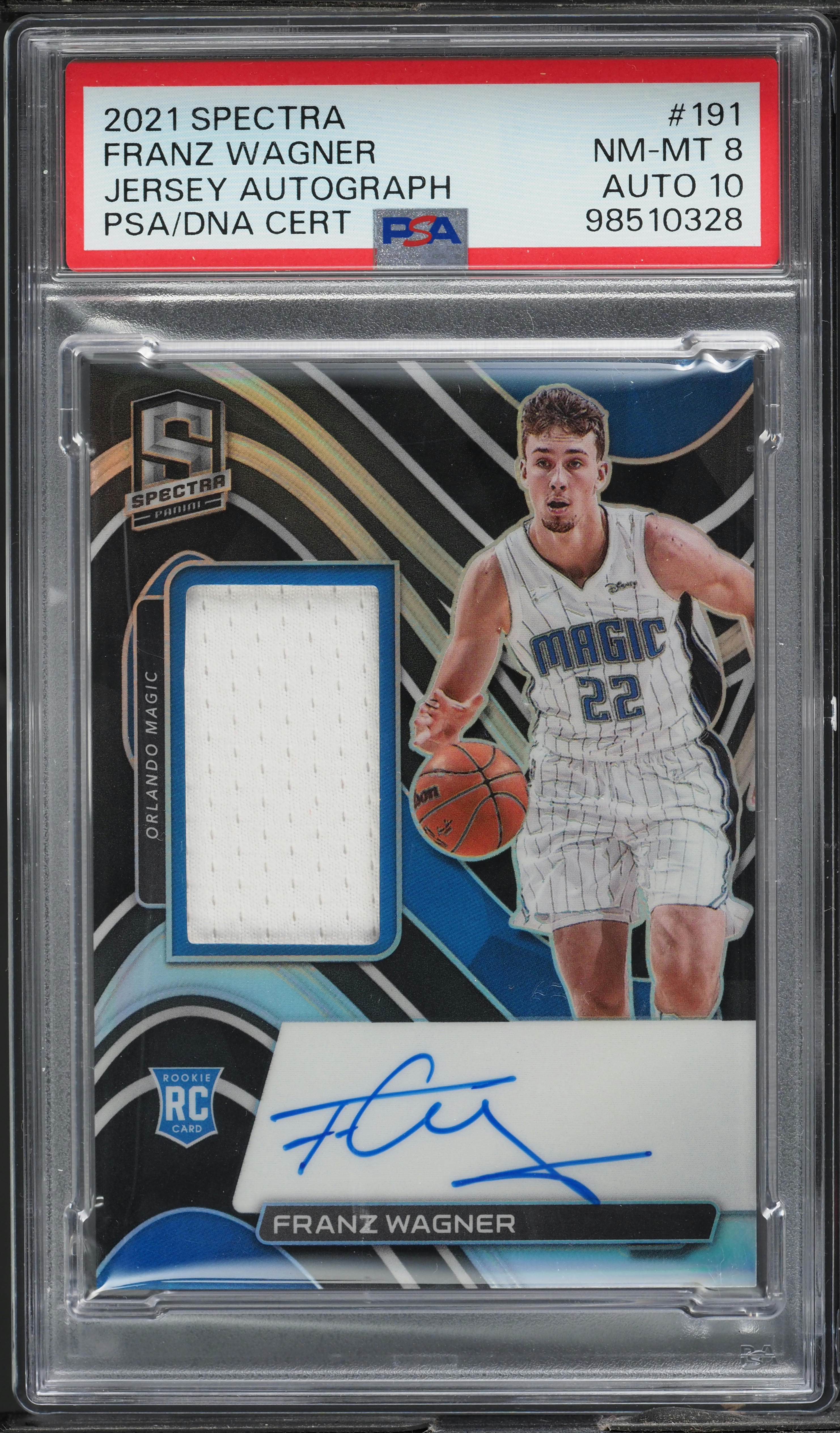 1/10 Franz Wagner Rookie Autograph