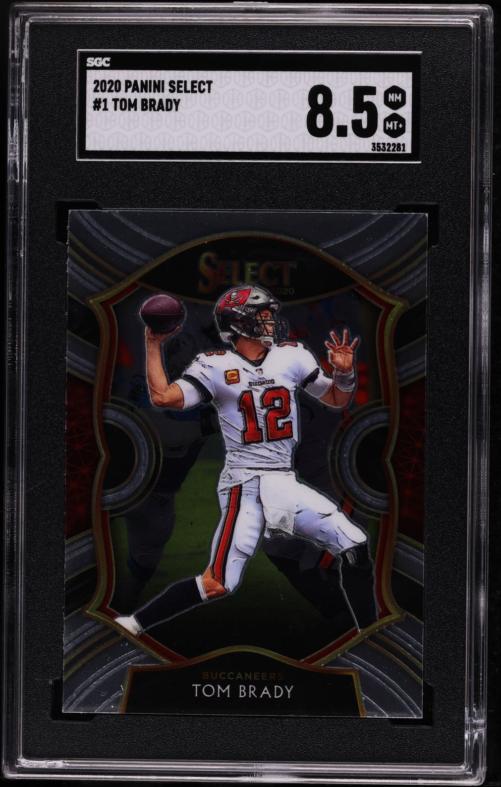2020 Select Concourse Tom Brady #1 SGC 8.5 NM-MT+