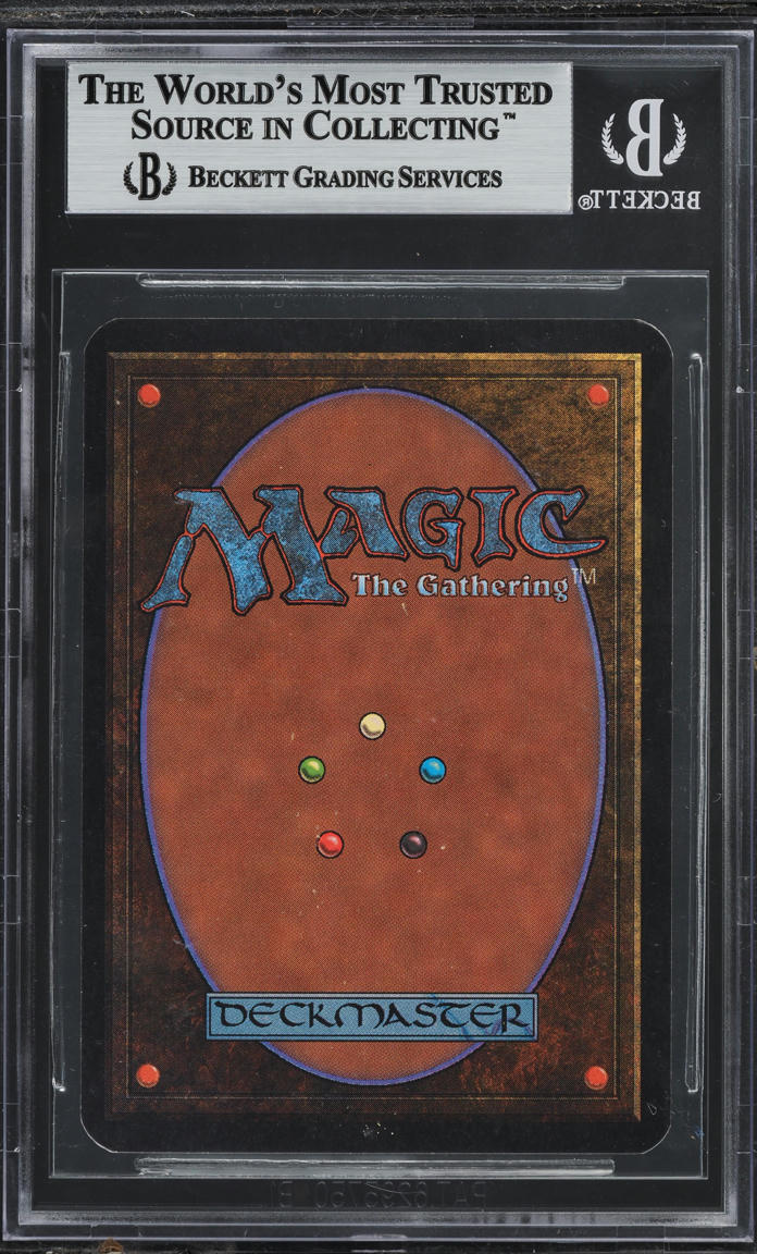1993 Magic The Gathering MTG Alpha Illusionary Mask BGS 9 MINT on