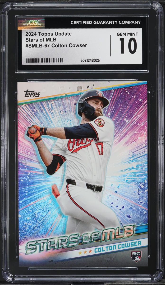 2024 Topps Update Stars Of MLB Colton Cowser ROOKIE #SMLB-67 CGC 10 GEM MINT