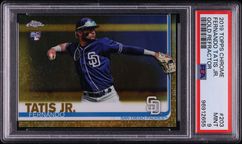 2019 Topps Chrome Gold Refractor Fernando Tatis Jr. ROOKIE 1/50