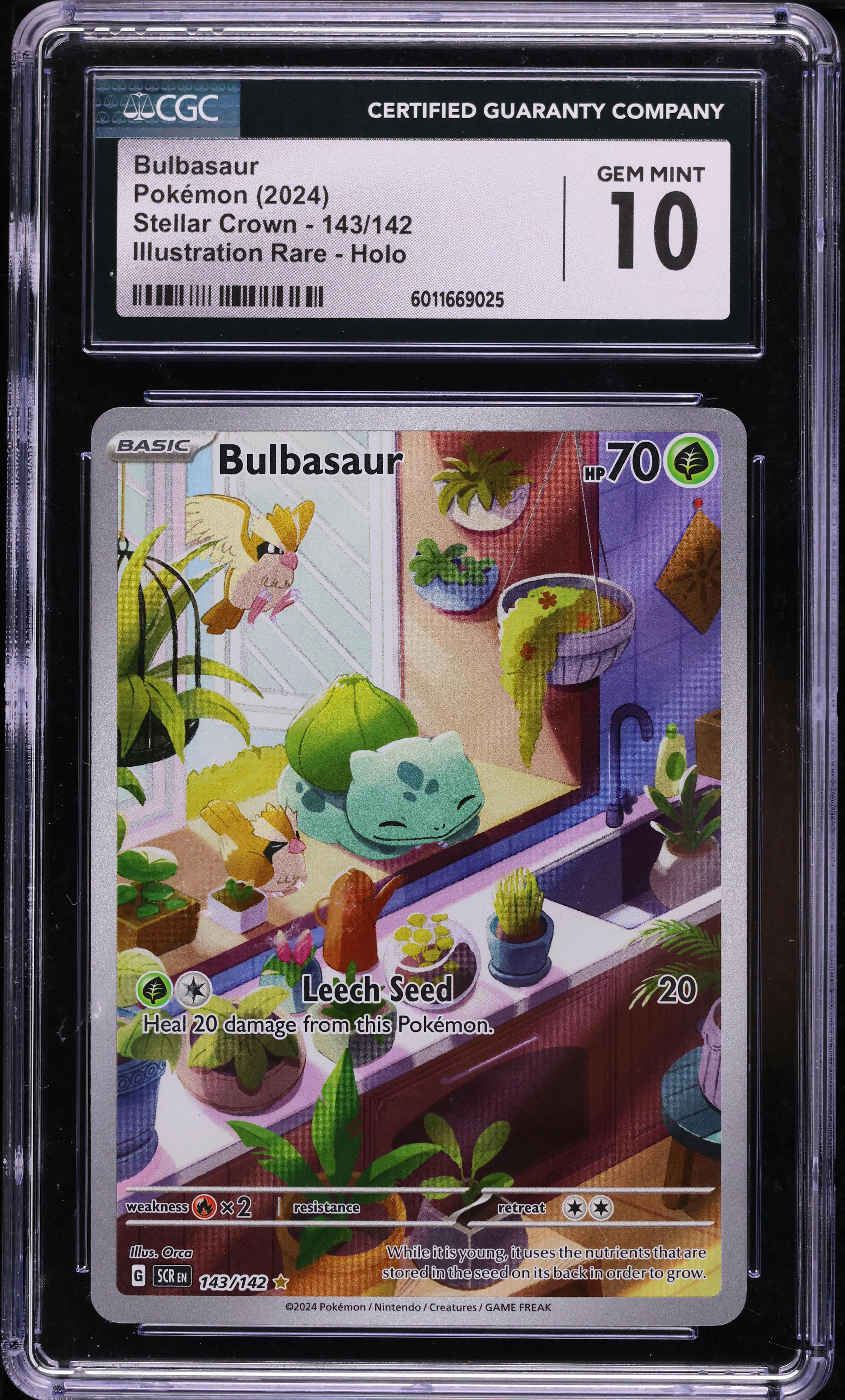 rare bulbasaur card #133 Prices | Pokemon Mega Evolution Rx2 / / 2 NOTE Pokemon Stellar Crown Bulbasaur Illustration