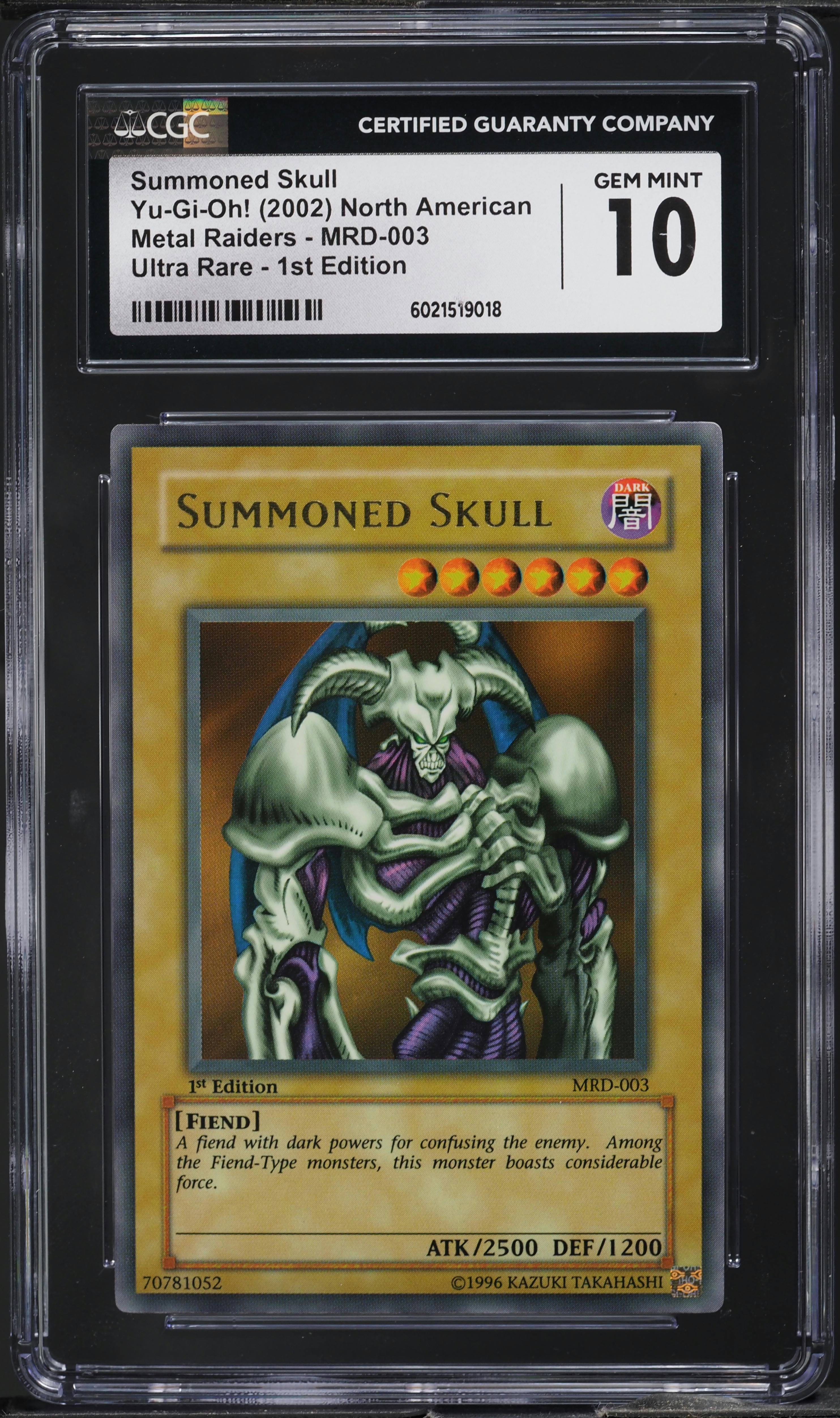 ERROR Summoned Skull MRD-003 旧アジア MRD-K003] YUGIOH Ultra Rare 