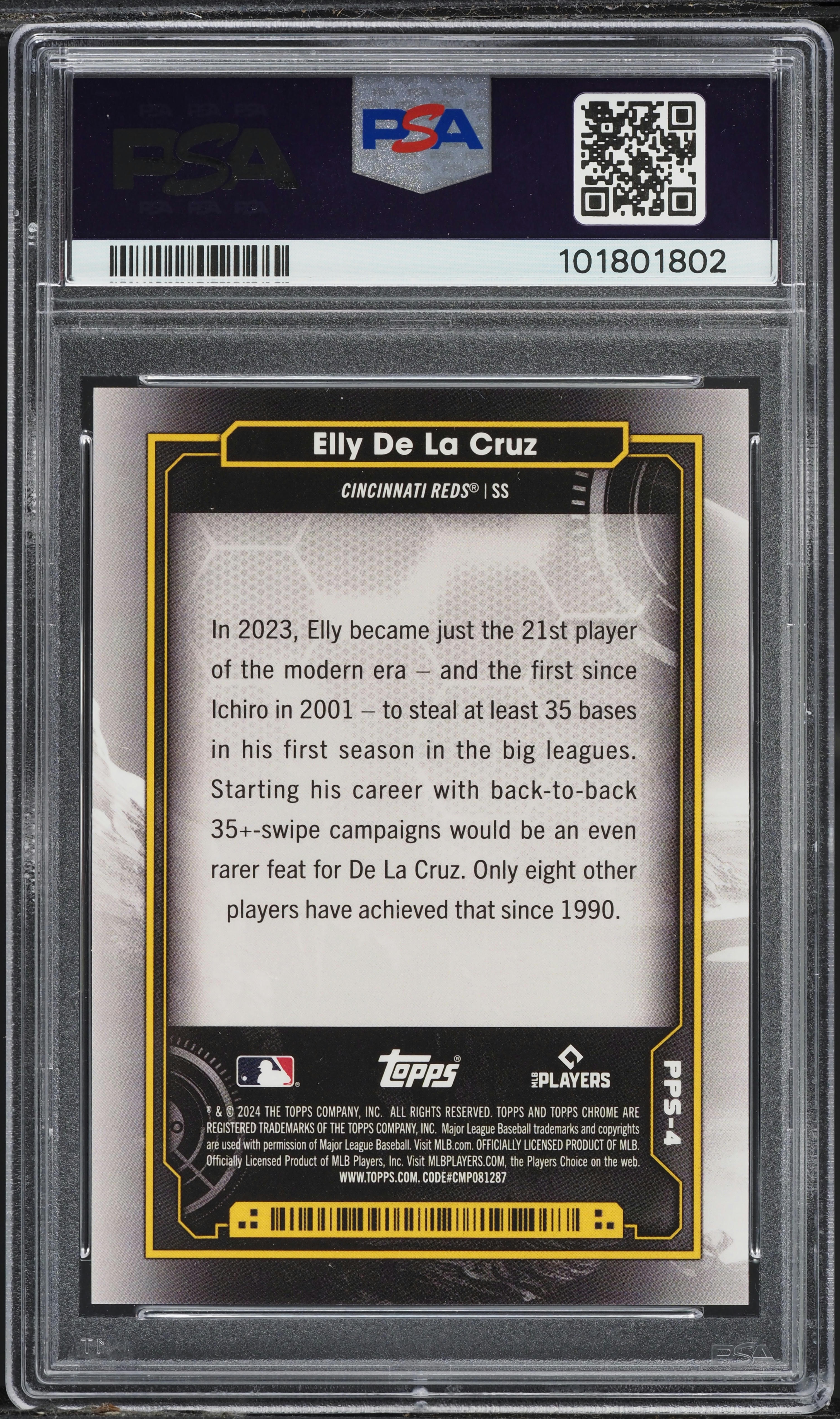 2024 Topps Chrome Cosmic Planetary Pursuit The Sun Elly De La Cruz