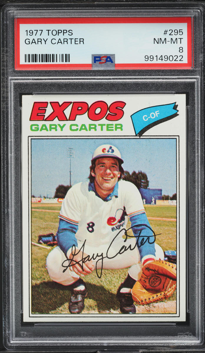 1977 Topps Gary Carter #295 PSA 8 NM-MT