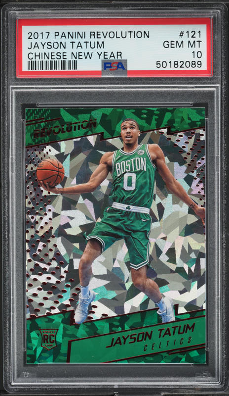 2017 Panini Revolution Chinese New Year Jayson Tatum ROOKIE #121