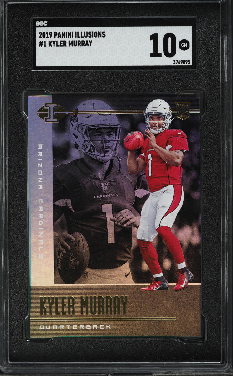 2019 Panini Illusions Retail Kyler Murray ROOKIE #1 SGC 10 GEM MINT